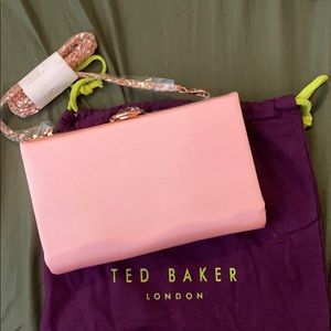 Ted Baker London Necklace Hardcase clutch